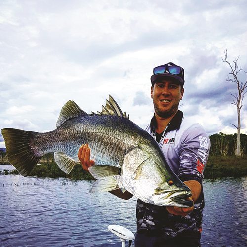 drones barra fishing