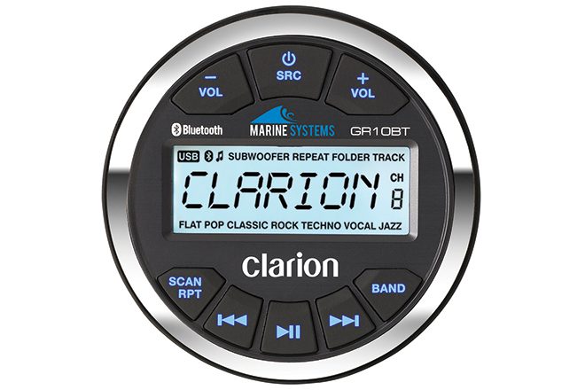 clarion marine receiver