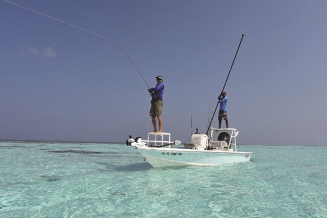 fly fishing virgin flats maldives como