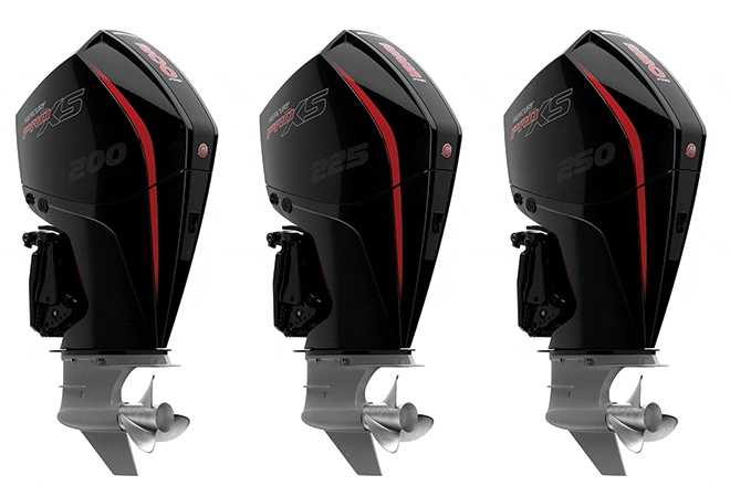 mercury pro xs outboards v6 and v8