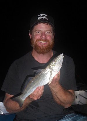 enjoying whiting fishing