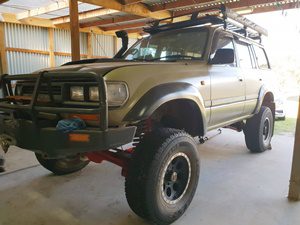 80 series toyota landcruiser build