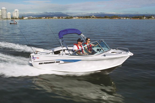 Quintrex 450 Fishabout Pro runabout