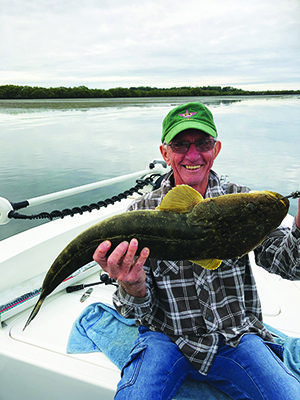 Fishing flathead