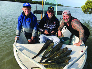 Fishing flathead