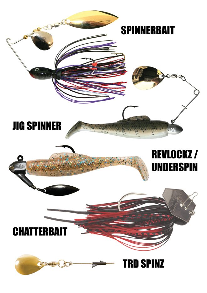 Bassin’ blade baits