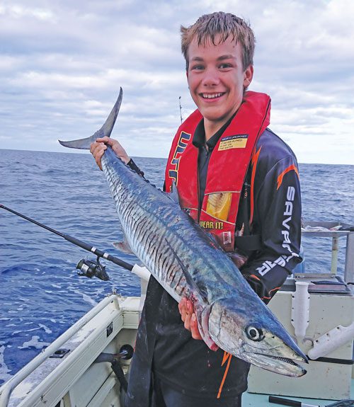 wet summer fishing