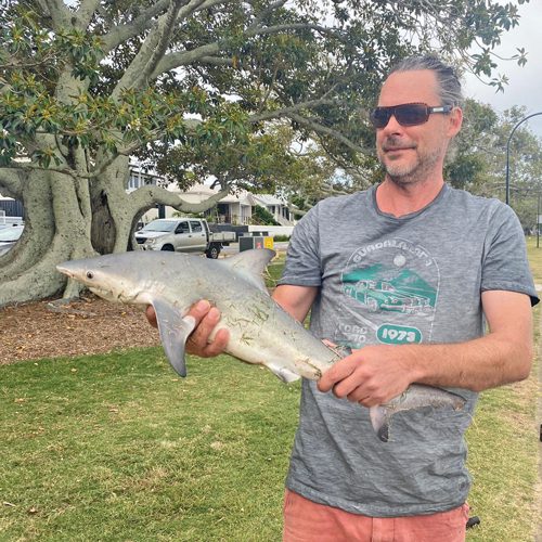 Teaching youth fishing