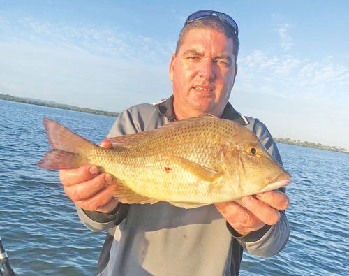 Fishing Moreton Bay in the winter