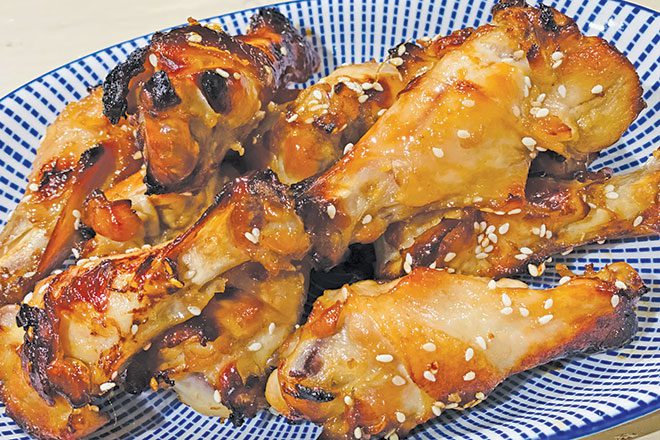 Soy and Sesame Chicken Wings
