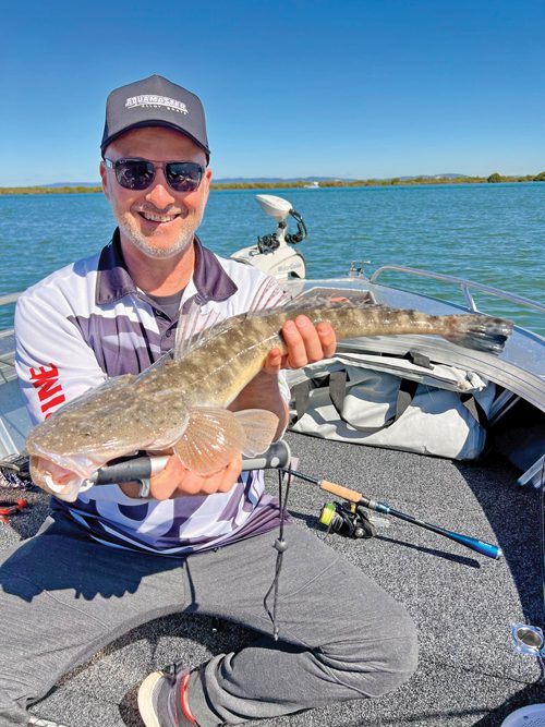 Squid and flatty on gold coast - #BNBFISHINGMAG