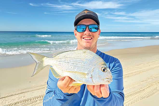 Great action on Moreton Island trip