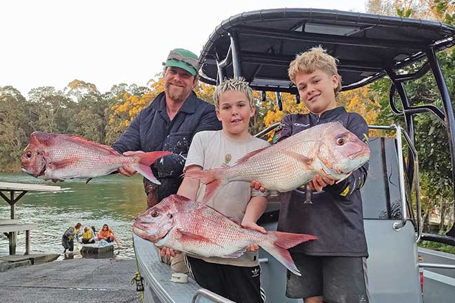 Fishing wide on Windarra Banks