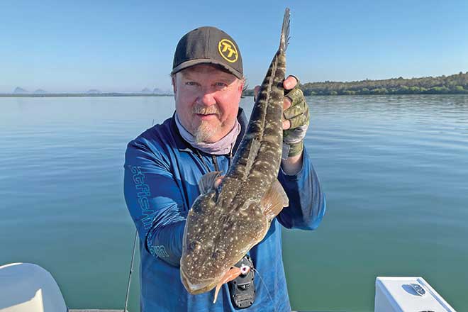 Fishing yabby beds with soft plastics